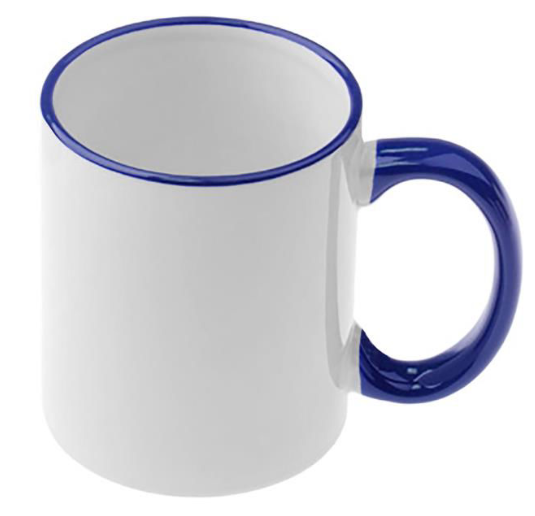 Φλιτζάνι-(Coloured-Rim & handle)