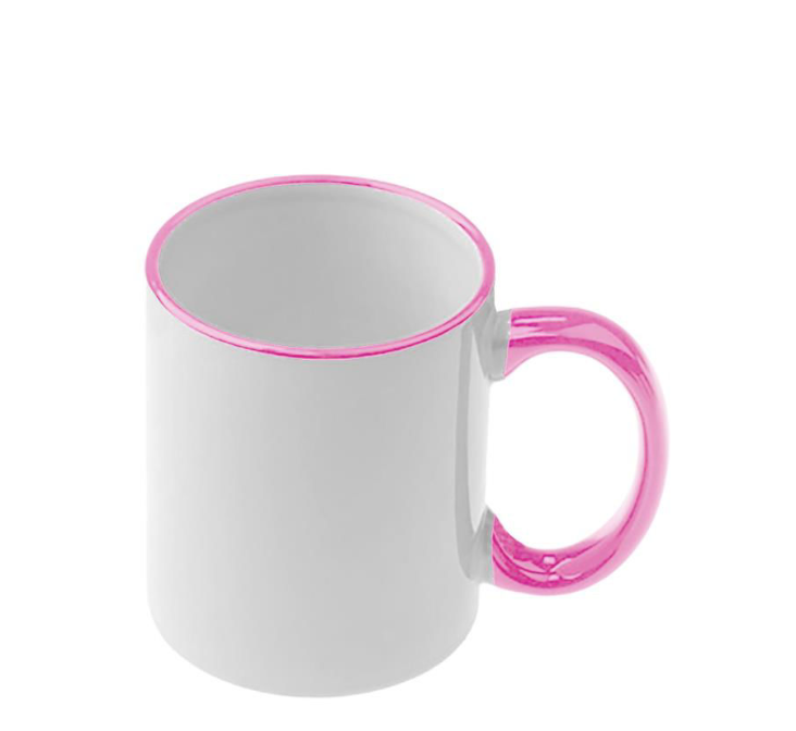 Φλιτζάνι-(Coloured-Rim & handle)