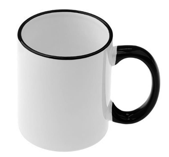 Φλιτζάνι-(Coloured-Rim & handle)