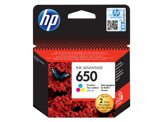 HP 650 Tri-color
